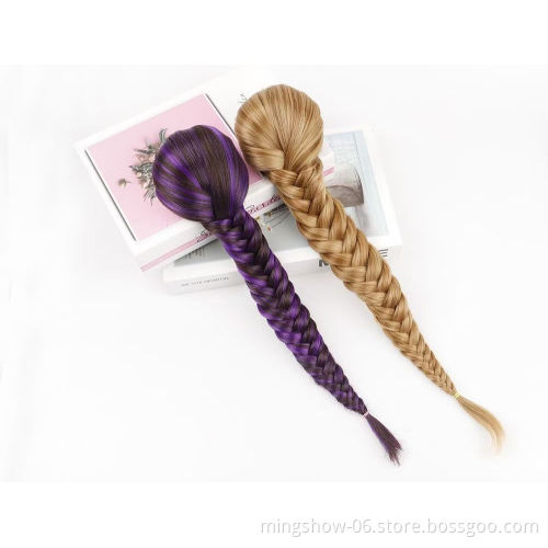 Top quality hot sale Ponytail synthetic Hair Extension Afro Drawstring Ponytail Drawstring synthetic fiber  hair extension